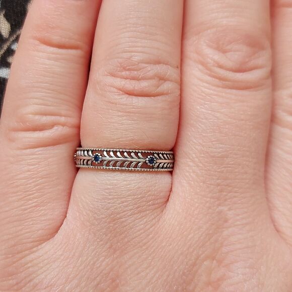 925 Sterling Silver Caesar Ring - Picture 9 of 11